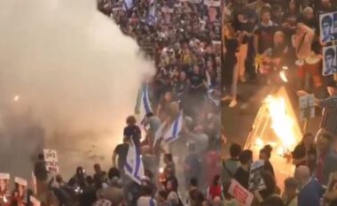 Mijëra izraelitë protestojnë kundër Netanyahut, thirrje për dorëheqjen e tij: Po sakrifikon pengjet (VIDEO)