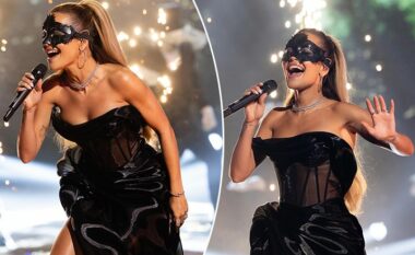 VIDEO/ Rita Ora me performancë spektakolare në hapjen e “The Masked Singer”, në Amerikë