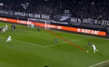 VIDEO / Edon Zhegrova me super gol ndaj Sturm Graz, shënon nga një pozitë pothuajse e pamundur