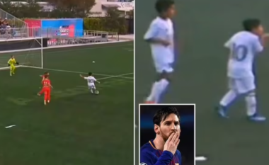 VIDEO / Djali i Lionel Messit shënon pesë gola dhe feston si babai i tij
