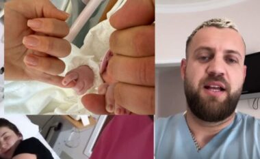 Reagimi i parë i Luiz Ejllit pasi u bë baba (VIDEO)