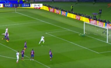 VIDEO / PSG me një këmbë në gjysmëfinale, Mbappe “tund” rrjetën