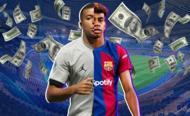 PSG do të insistojë për Lamine Yamal, talenti i Barcelonës shihet si pasues i Mbappes