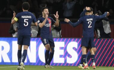 PSG shpartallon Lyonin dhe fiton derbin e Francës