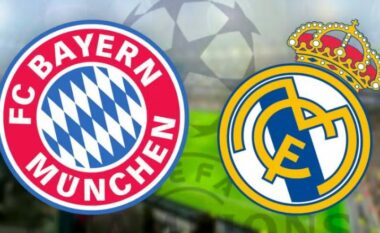 Formacionet zyrtare: Bayern Munich – Real Madrid: Gjithçka gati për klasiken e futbollit evropian
