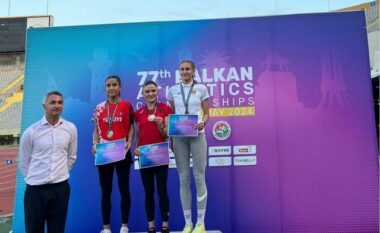 Luiza Gega dominuese absolute në Kampionatin Ballkanik, rrëmben sërish vendin e parë edhe në garën e 5000 m/p