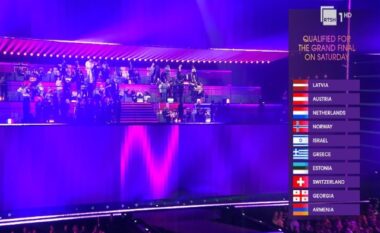 Eurovizion 2024/ Këngët e gjysmëfinales së dytë, Besa Kokëdhima me një performance dinjitoze por nuk kualifikohet në finale