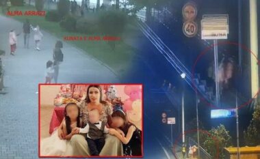 KAFJA E FUNDIT/ Alma Arrazi buzë Bunës, tre fëmijët ndjekin për dore nënën drejt rrugës pa kthim