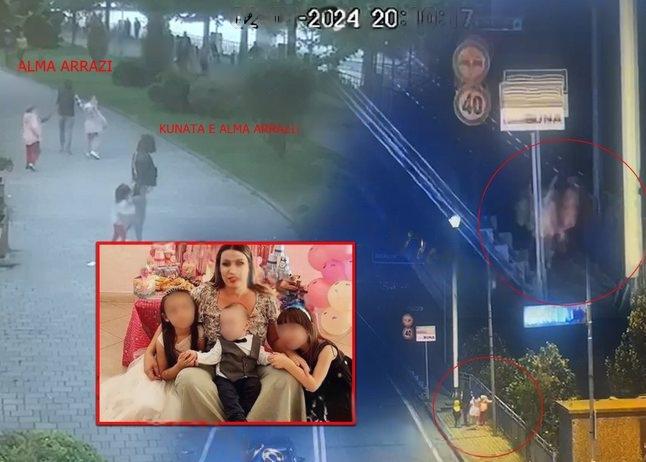 KAFJA E FUNDIT/ Alma Arrazi buzë Bunës, tre fëmijët ndjekin për dore nënën drejt rrugës pa kthim