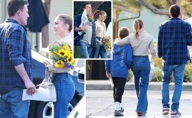U përfolën se ishin ndarë, Jennifer Lopez dhe Ben Affleck shfaqen në krahët e njëri-tjetrit