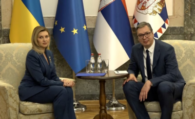 Vuçiç pas takimit me Zelenskan: Serbia është e gatshme të ndihmojë Ukrainën
