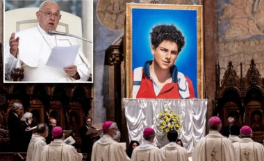 Shëroi një studente/ 15 -vjeçari, Carlo Acutis shpallet shënjtor pasi Papa Françesku i njeh mrekullinë e dytë (VIDEO)