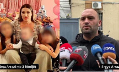 Burgjet i dhanë leje, policia e Shkodrës nuk e shoqëron, Erdgys Arrazi s’merr pjesë as në varrimin e vajzës dhe djalit