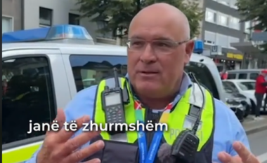 Polici gjerman habitet nga tifozat kuq e zi: Shqiponjat po fluturojnë kudo