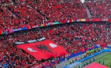 “Pushtuan” çdo stadium, Shqipëria mes tifozërive më të shumta në fazën e grupeve në Euro 2024