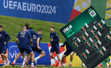 Italia luan me Shqipërinë, Spalletti teston formacionin 4-2-3-1 për ndeshjen debutuese në Euro 2024
