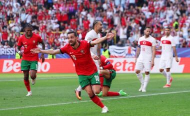 Portugalia fiton 3-0 kundër Turqisë dhe siguron kualifikimin