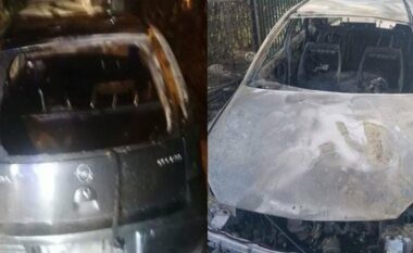 Zjarr në Prishtinë/ Përfshihen nga flakët disa makina të parkuara
