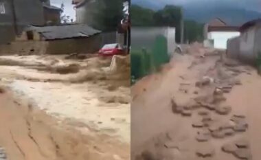 Vërshime në Kosovë, gjendje alarmante në disa fshatra (VIDEO)