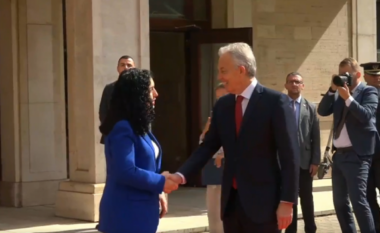 25-vjetori i çlirimit të Kosovës/ Osmani pret në takim ish-kryeministrin britanik, Tony Blair