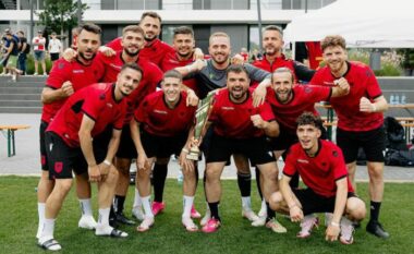 Fantastike/ Shqipëria triumfon në turneun e fansave në Gjermani, mposht vendasit në finale