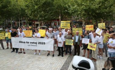 Protestë para Kuvendit/  Diaspora: “Dua të votoj në 2025”