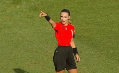 Historike, arbitrja shqiptare Emanuela Rusta, drejton gjysmëfinalen e Evropianit U-19 për vajza
