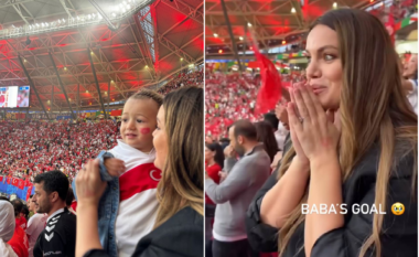VIDEO / Demiral shënon dy gola, Heidi Lushtaku emocionohet në ndeshjen Austri-Turqi