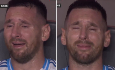 VIDEO / La fushën e lojës pas dëmtimit të rëndë në kavilje, Messi qan me ngashërimë