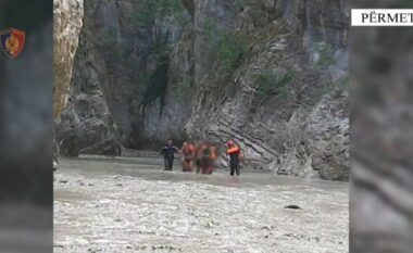 7 turistë bllokohen në kanionin e Langaricës nga shirat, shpëtohen nga policia