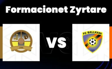 Formacionet zyrtare: Ballkani – Santa Colomas në kualifikimet për Champions Ligë