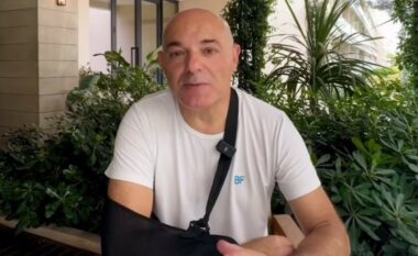 Para disa ditësh lëndoi krahun në aksident, Blendi Fevziu rrëfen për herë të parë momentin e vështirë