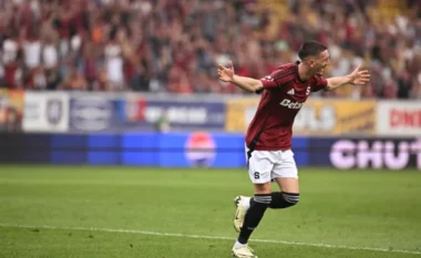 VIDEO/ Sulmuesi shqiptar realizon golin e parë në kampionatin çek