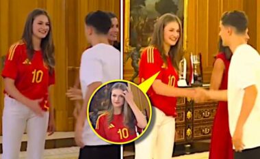 VIDEO/ Çfarë ndodhi mes Gavit dhe princeshës së Spanjës në festën e fitores së EURO 2024?