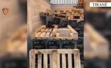 Sekuestrohen 7 ton kafe kontrabandë në Qafë Thanë, një i arrestuar dhe disa të tjerë në kërkim