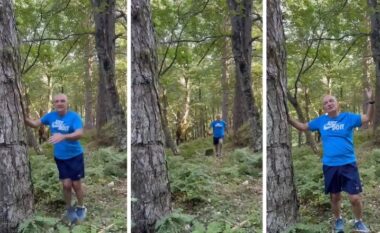 VIDEO/ Ilir Meta në pyjet e Qafë Shtamës: Këtu oksigjeni është mbretëror