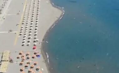 VIDEO/ Rama ndan pamje nga Rana e Hedhun në Shëngjin: Mrekulli e natyrës në bregdetin Adriatik