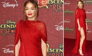 Rita Ora shkëlqen me të kuqe në premierën e filmit të saj të ri “Descendants: The Rise Of Red”