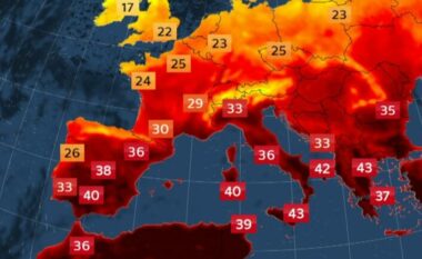 Europa e Jugut nën pushtetin e temperaturave ekstreme, ja kur pritet të marrë fund vala e të nxehtit afrikan