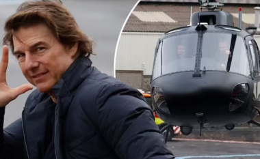 Çfarë guximi!Tom Cruise, varet nga aeroplani gjatë xhirimeve të “Mission Impossible”