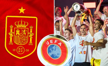 Spanja do të goditet rëndë nga UEFA për këngën që e kënduan gjatë festimeve