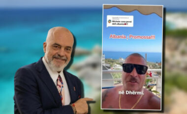 Rama flet për turistin italian në Shqipëri: Lëviz i sigurt me një orë 30 mijë euro, mos e kini zili Sardenjën (VIDEO)