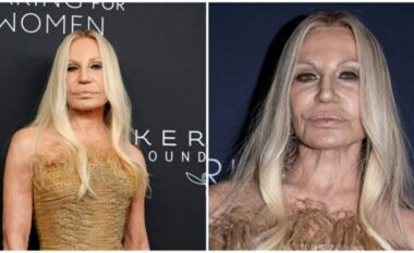 Donatella Versace fotografohet në publik, fansat ngelin të befasuar me pamjen e saj