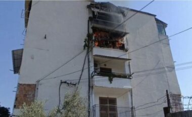 Merr flakë apartamenti në Elbasan, shkak dyshohet rrjedhja e gazit