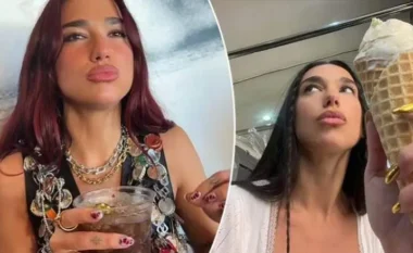 Do e provoni? Dua Lipa bën viral një tjetër kombinim të çuditshëm ushqimesh (VIDEO))