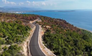 Rama publikon pamjet nga kantieri i rrugës Shëngjin – Velipojë: Ndër akset më panoramike të Shqipërisë…