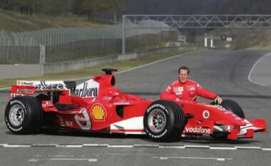 Del në ankand Ferrari i fundit që pilotoi Michael Schumacher, çmimi është marramendës