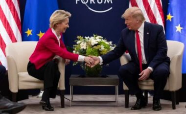 Von der Leyen uron Trump për fitoren: Mezi presim të forcojmë lidhjet BE-SHBA