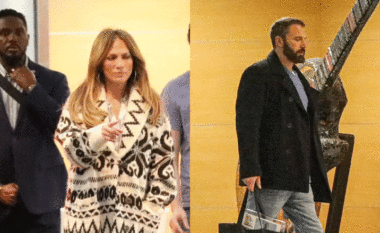 Jennifer Lopez dhe Ben Affleck shkëmbejnë dhurata Krishtlindjesh gjatë drekës në Los Angeles