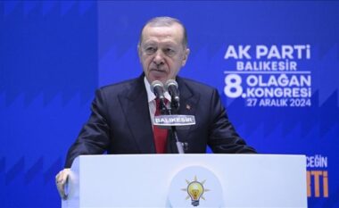 Erdogan: Turqia do të garantojë sigurinë përtej kufijve të saj jugorë, duke filluar nga 2025